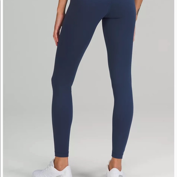 Lululemon wunder under leggings Navy sz 4 - Picture 9 of 11
